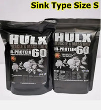 Load image into Gallery viewer, 2X HULX High Quality Goldfish Food High Protein 60% Sinking Pellets Whey Mixed