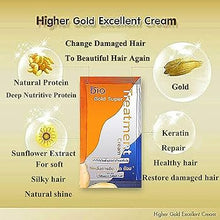 Load image into Gallery viewer, Hair Treatment Bio Gold Extra Super Cream Reduce Split End Soft Smooth Keratin