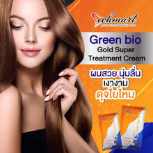 Load image into Gallery viewer, Hair Treatment Bio Gold Extra Super Cream Reduce Split End Soft Smooth Keratin