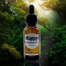 Load image into Gallery viewer, Happy Hair and Eyebrow Serum for hair, eyebrow, and sideburn growth. Contains herbal extracts. 30 ml.