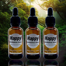 Load image into Gallery viewer, Happy Hair and Eyebrow Serum for hair, eyebrow, and sideburn growth. Contains herbal extracts. 30 ml.