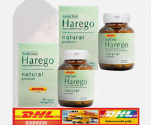 Load image into Gallery viewer, 2 Boxes Harego 100% Natural Herbs Reduce Hair Loss Stimulate Hair Growth 30 Tabs