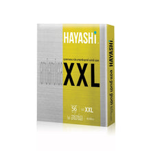 Load image into Gallery viewer, Hayashi XXL, 56mm. Extra large condoms with a smooth surface for easy slip-on use. Hayashi XXL condoms.