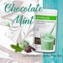 Load image into Gallery viewer, Herbalife F1 Official Nutrition Blend - Meal Replacement Protein Shake for Weight Loss Chocolate Mint 550g