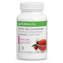 Load image into Gallery viewer, Herbalife Tea Peach and Raspberry 102g Weight Loss Meal Replacement