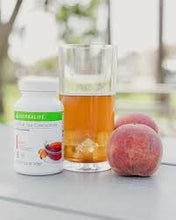 Load image into Gallery viewer, Herbalife Tea Peach and Raspberry 102g Weight Loss Meal Replacement