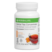 Load image into Gallery viewer, Herbalife Tea Peach and Raspberry 102g Weight Loss Meal Replacement