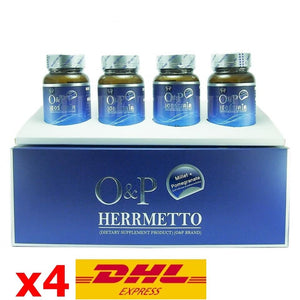 4X Herrmetto Hair Care Products for Men Vitamins Grow Hair Fix Hair Loss Make Hair 1 Pcs