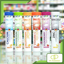 Load image into Gallery viewer, Hof Effer Multivitamin and Mineral Effervescent Tablets, Dietary Supplement Product, Tube of 20 tablets.