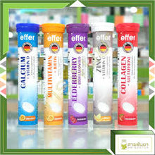 Load image into Gallery viewer, Hof Effer Multivitamin and Mineral Effervescent Tablets, Dietary Supplement Product, Tube of 20 tablets.