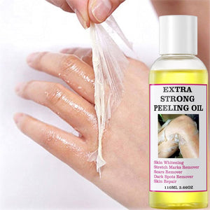 Peeling Oil For Dark Skin Super Strength Yellow Peeling Oil Strong Peeling Oil For Skin Brightening Moisturizing Removes K6V1