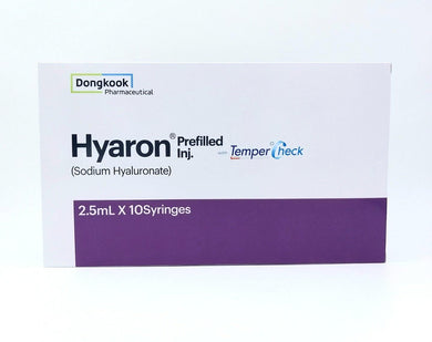6X HYARON HYALURONIC ACID (2.5ML X 10 SYRINGE BOX) Promotion