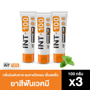 Alphalab INT-100 Wake Me Toothpaste Wake Up Refreshing 100 g. DHL EXPRESS
