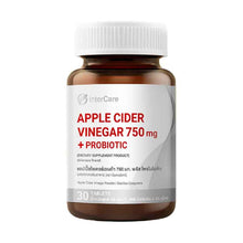 Load image into Gallery viewer, InterCare Apple Cider Vinegar 750 mg. + Probiotic (Made in USA)