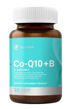 Load image into Gallery viewer, InterCare Co Q10+b, CoQ10 Plus B, is a dietary supplement for brain, nerve