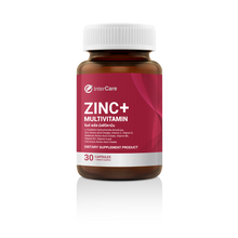 Load image into Gallery viewer, InterCare Zinc Plus contains 75 mg of zinc, extracted from the USA, and 8 types