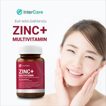Load image into Gallery viewer, InterCare Zinc Plus contains 75 mg of zinc, extracted from the USA, and 8 types