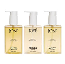 Load image into Gallery viewer, JOSE PREMIUM BODY OIL LIMITED BOX SET receive 3 scents (limited quantity)