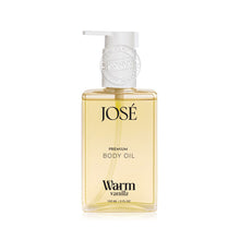 Load image into Gallery viewer, JOSE White Plus Body Cream 1 jar and JOSE Premium Body Oil Warm Vanilla (new scent) 1 bottle.