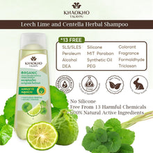 Load image into Gallery viewer, KHAOKHO Herbal Shampoo and Conditioner Set with Leech Lime &amp; Centella – Gentle Hair Care for Healthy