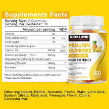 Load image into Gallery viewer, KIRK Mullein Leaf Extract Supplement is a product for lung detoxification