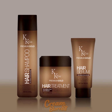 KK KOKI PREMIUM GOLD HAIR Goki Hair Premium Gold New package
