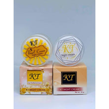 Load image into Gallery viewer, KT Night Cream: Reduces wrinkles around the eyes, brightens and smooths skin. A smooth and soft night cream.