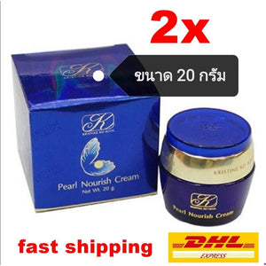 Kangzen Kenko Kristine Ko-kool Pearl Nourish Cream Reduce Wrinkle Whitening