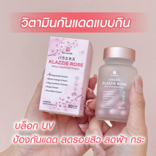 Load image into Gallery viewer, Klazzie Rose New Formula 30 Capsules: Skin Vitamins for Korean Women