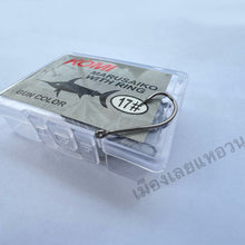 Load image into Gallery viewer, Komi Hooks (Black Shark style) / Shogun Hooks (with back barb)