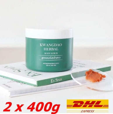 2x Kwang Dao Herbal body Scrub natural herbs reduce dark spots skin smooth clear