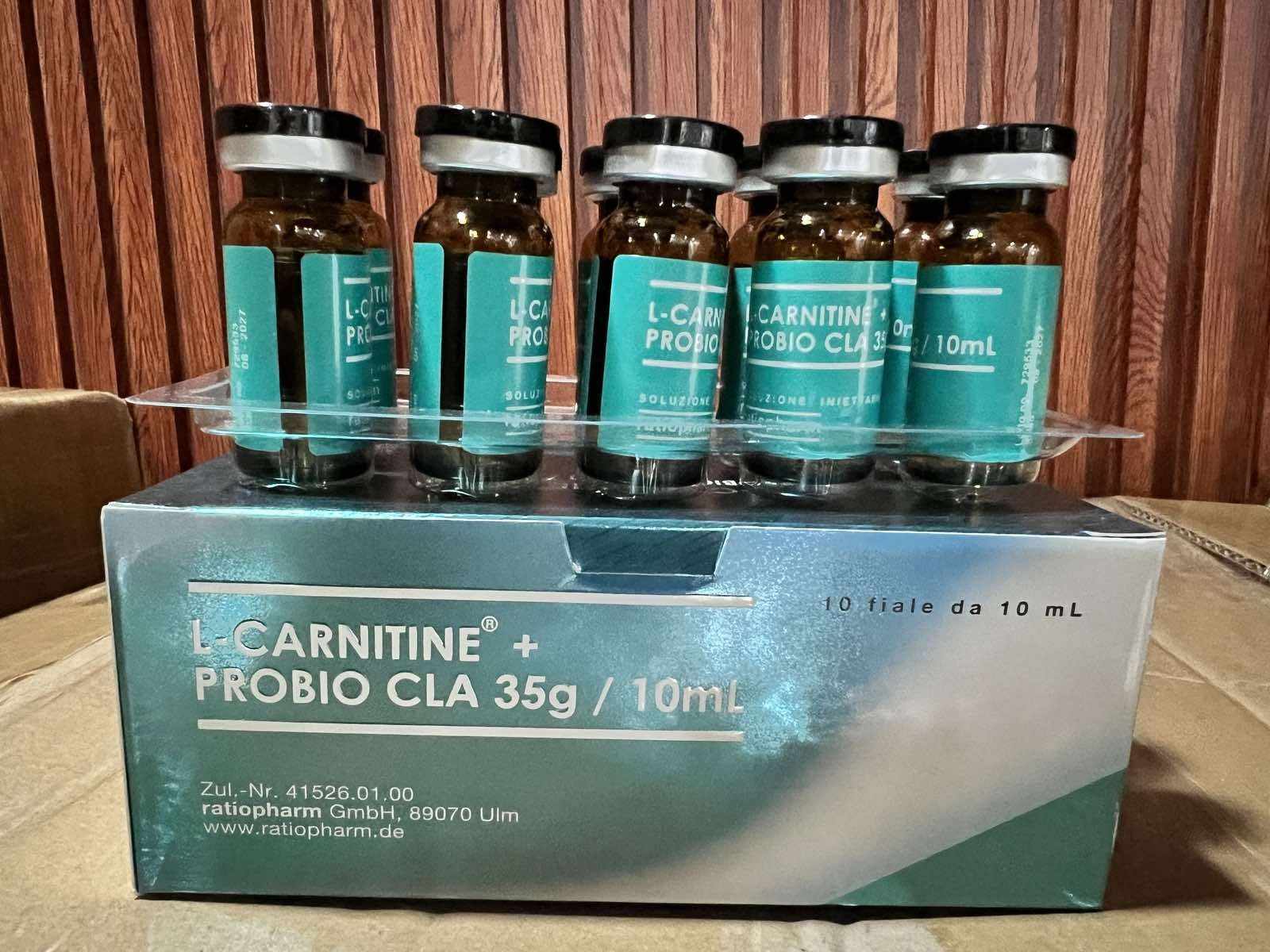 L-carnitine Probio CLA 35g. 10 ml. be injected 10 times. Quality item shop L-carnitine Probio CLA 35g. 10 ml. be injected 10 times. Quality item shop