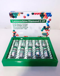 Neon skin white Aquaskin Veniscy 68+Laroscorbine Diamond E-UF+Collagen fort plattinum+Placenta Enhanced Complex 1 Set