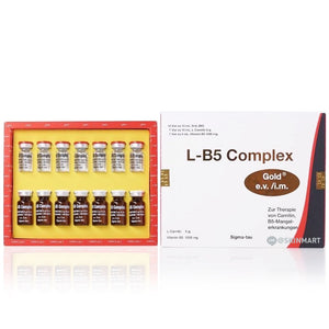 LB5 COMPLEX ROSE GOLD (L-CARNITINE INJECTION) FAST FAT BURN 1 Box