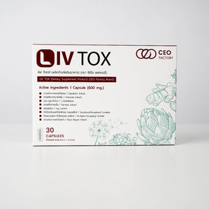 LIV TOX (Leaf Tox) Liver Supplement (CEO Factory Brand)