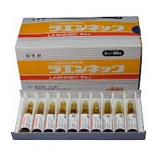 Laennec Placenta Japan Bounce face Skin with aura 1box / 50 ampoules