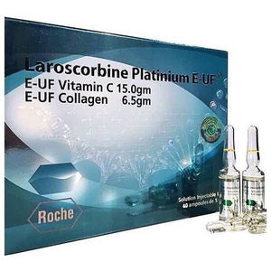 Set White Iskin SLC24A5 Chromosome Phase IX Glutathione Whitening New+ ROCHE LAROSCORBINE PLATINIUM E-UF