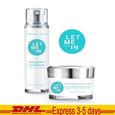 Let Me In BEAUTY Absolute Renewal Radiance Cream Hydrating Serum Set