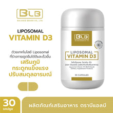 Load image into Gallery viewer, Liposomal Vitamin D3 Promotion of Liposovit®-D3 dietary supplement, BLB brand.
