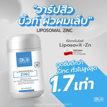 Load image into Gallery viewer, Liposomal Zinc (Liposomal Zinc) of Liposovit®-Zn dietary supplement, BLB brand.