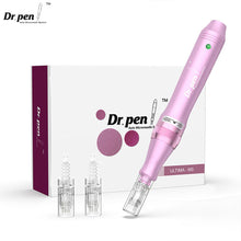 Load image into Gallery viewer, Derma Pen Dr Pen Ultima M8 Wireless Micro Pen Professional Acne Scar Removal Tool Beuty Machine with 10 Cartridges