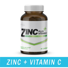 Load image into Gallery viewer, MATELL Zinc plus vitamin C, 30 capsules.