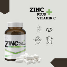 Load image into Gallery viewer, MATELL Zinc plus vitamin C, 30 capsules.
