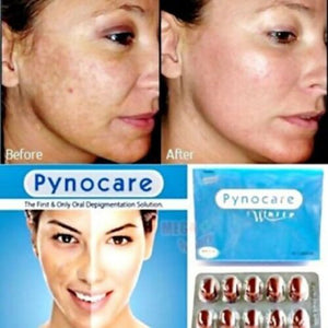 6 Pynocare Whitening Melasma Hyperpigmentation Skin Care 100 HERBAL100 Capsules…