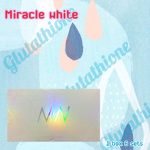 Load image into Gallery viewer, (SILVER) MIRACLE WHITE GLUTA IMPROVED NEW GLOW FORMULA 1 Box