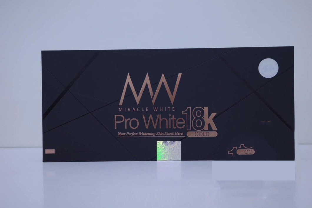 MN Pro white18k Miracle White Pro White 18k Gold Glutathione Injection, For Skin Whitening