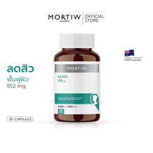 Load image into Gallery viewer, MORTIW (Dr. Thiw) ACNO - Acne Reduction Supplement, Reduces Acne Scars, Zinc, Clogged Pores - 30 Capsules