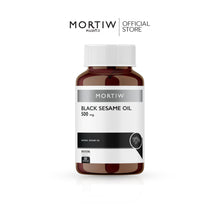 Load image into Gallery viewer, MORTIW (Doctor Thiw) Black Sesame Oil, 30 capsules, 500 mg.