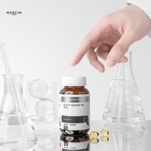 Load image into Gallery viewer, MORTIW (Doctor Thiw) Black Sesame Oil, 30 capsules, 500 mg.
