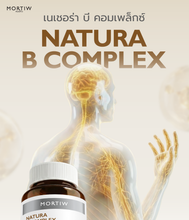 Load image into Gallery viewer, MORTIW (Doctor Thiew) Natura B Complex - Multivitamin B Complex, Brain Booster, Stress Reducer - 30 Capsules